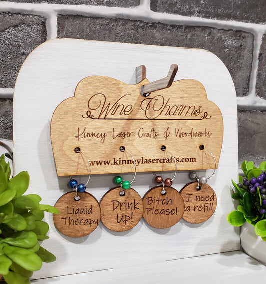 Wine Charms - Tipsy
