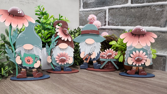 Standing Fall Daisy Gnomes