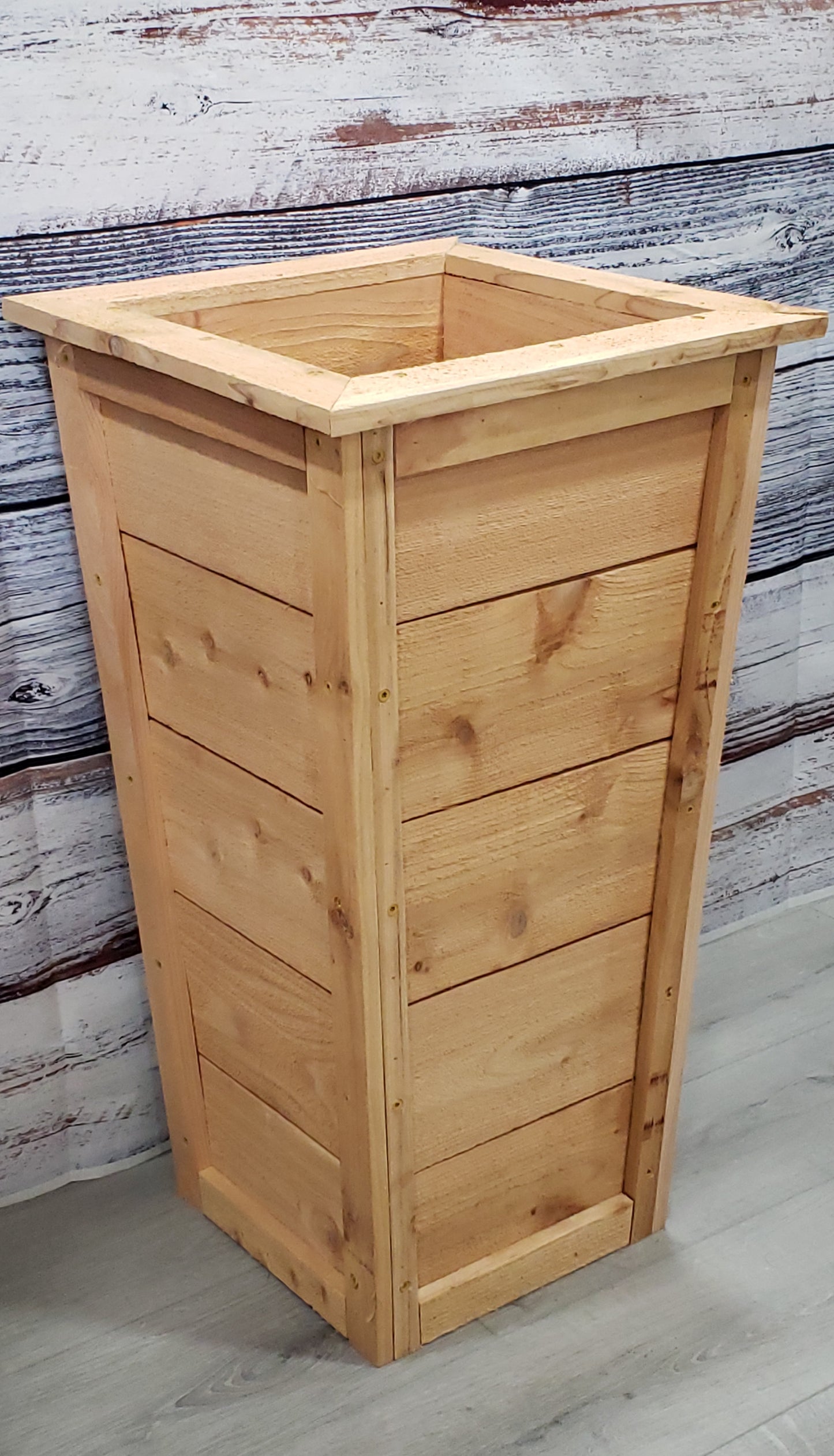 15 X 15 X 28 Cedar Planter Box - LOCAL ONLY