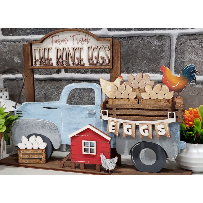 Farm Truck Interchangeable Add-On: Farm Chickens