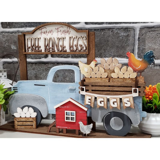 Farm Truck Interchangeable Add-On: Farm Chickens