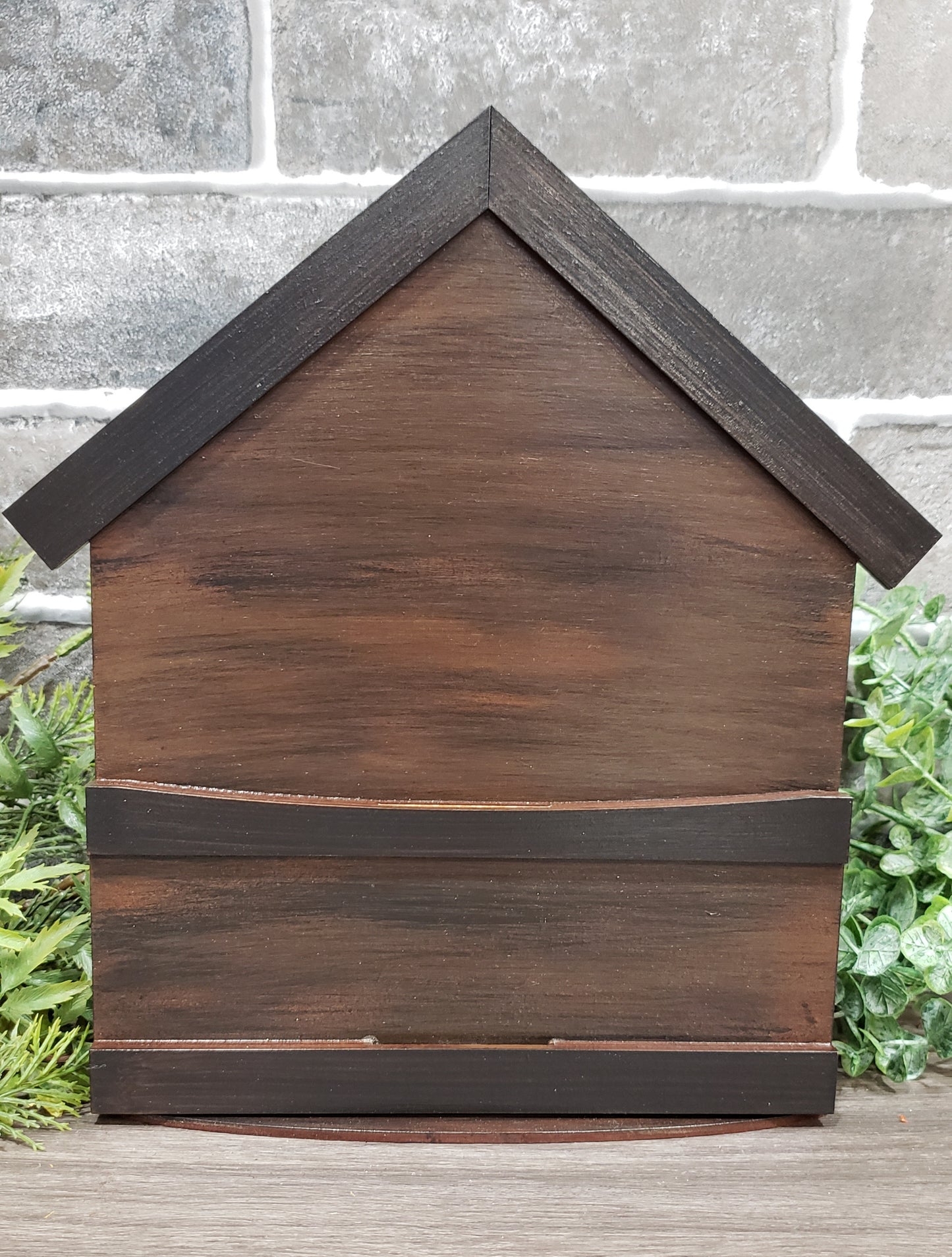 Interchangeable House Base: Dark Brown/Black