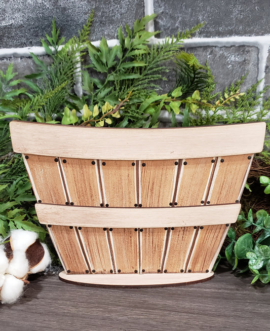 Interchangeable Basket Base: Bushel Basket Light