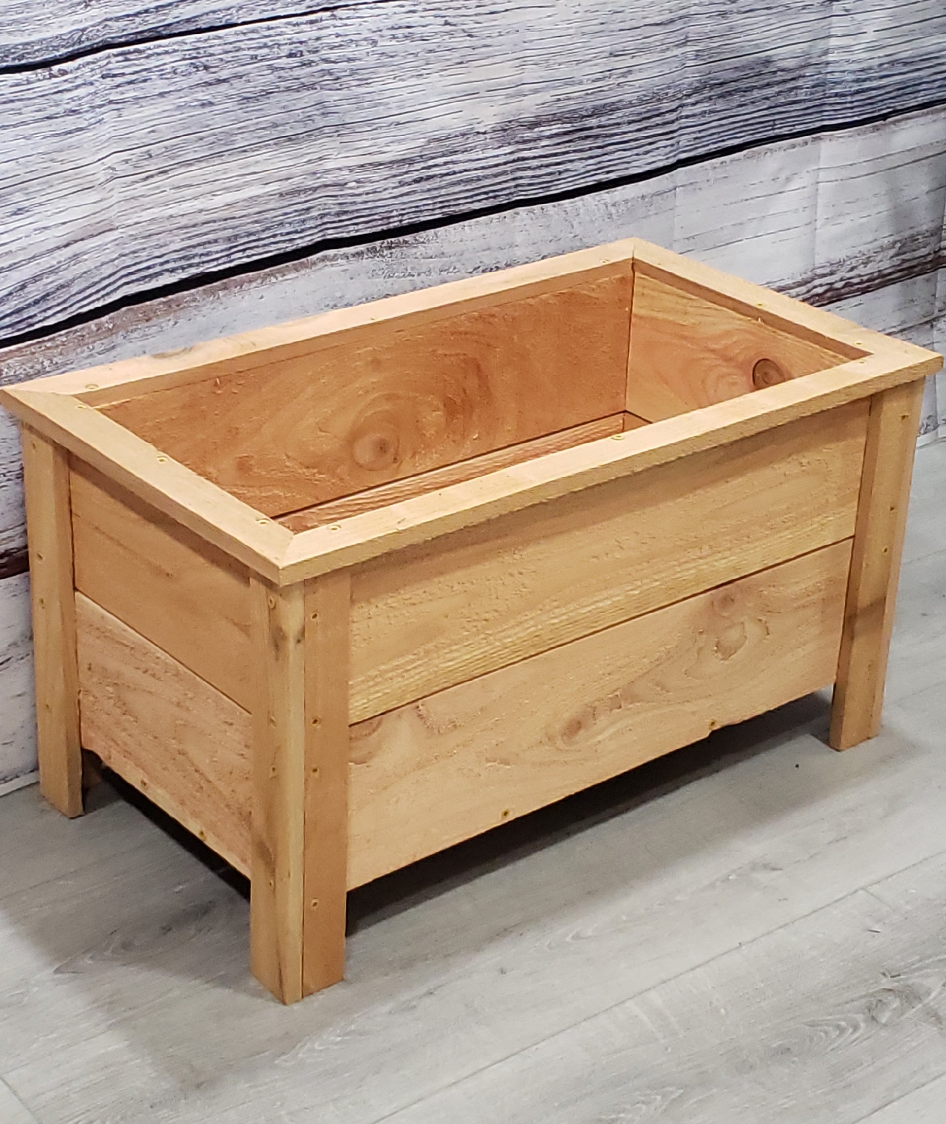 cedar planting box 14 X 24 Cedar Planter Box