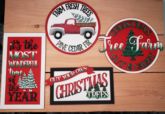 CLASS - Christmas Signs - Painter's Choice of TWO