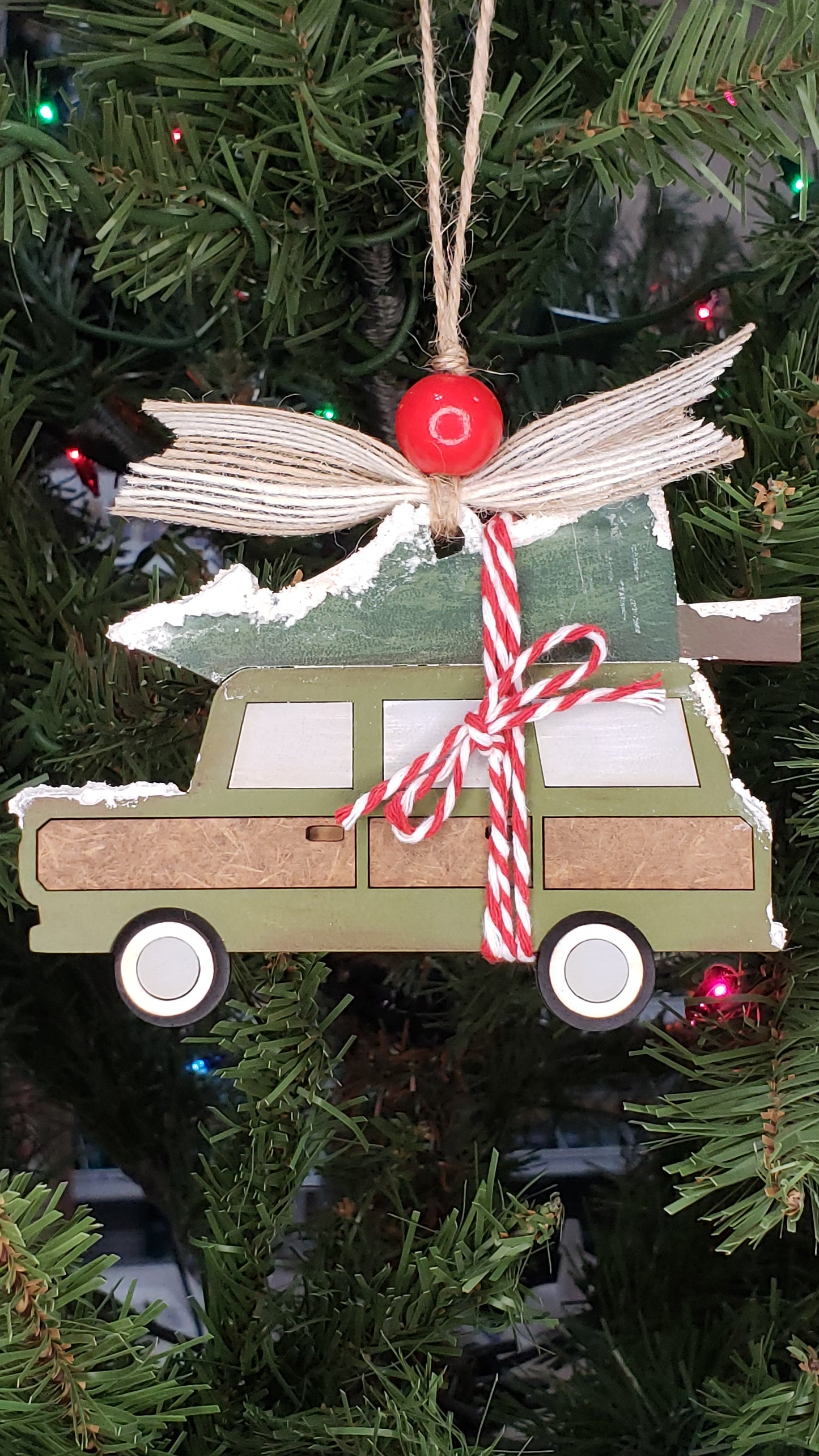 DIY Christmas Ornament Kit - Vacation Car