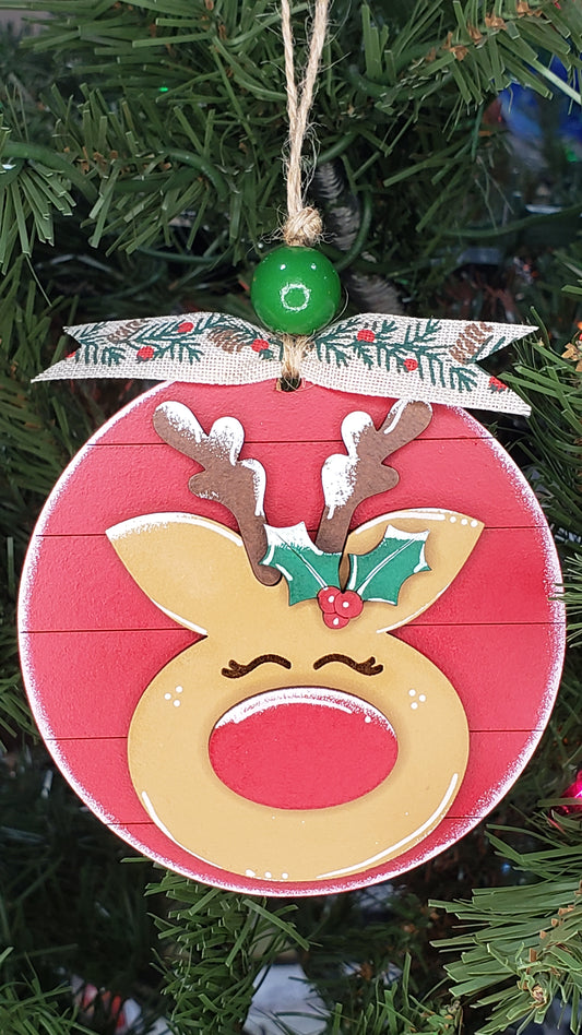 DIY Christmas Ornament Kit - Rudolph2