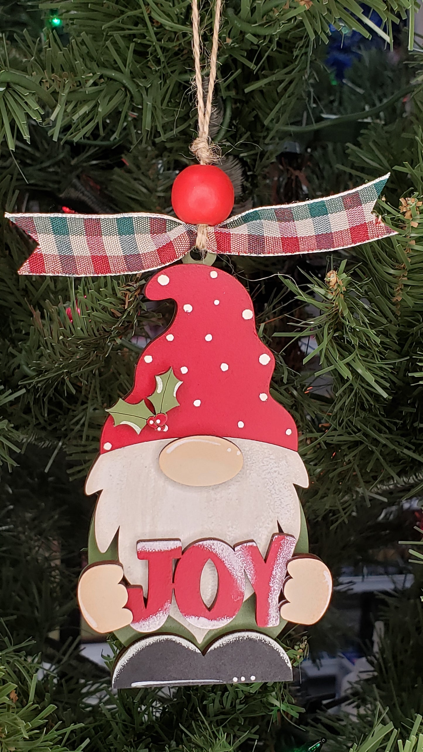 DIY Christmas Ornament Kit - Gnome w/Joy