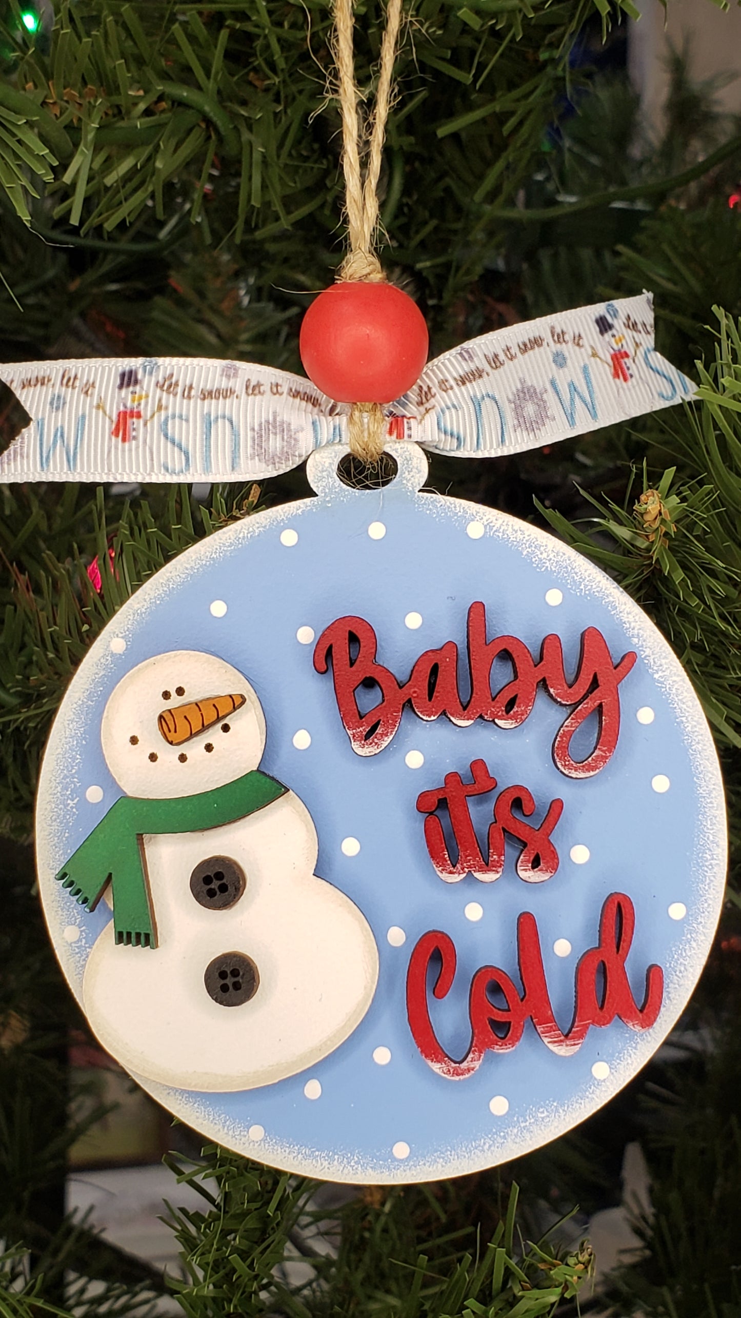 DIY Christmas Ornament Kit - Baby It's Cold