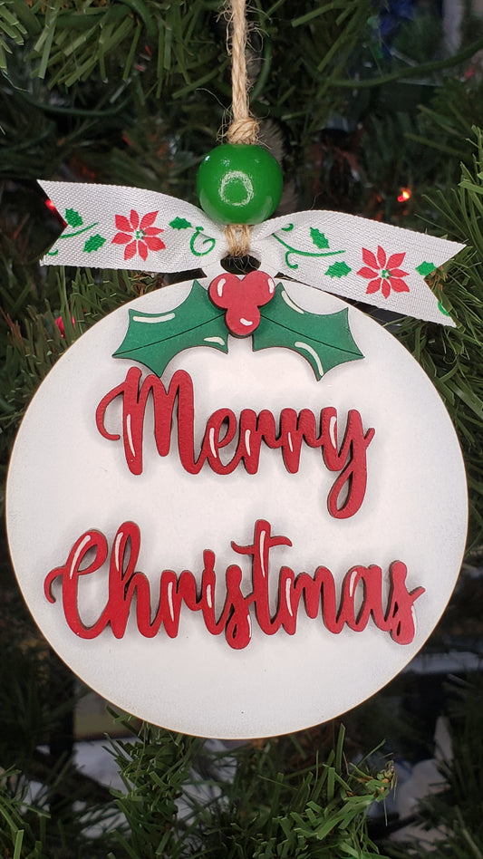 DIY Christmas Ornament Kit - Merry Christmas