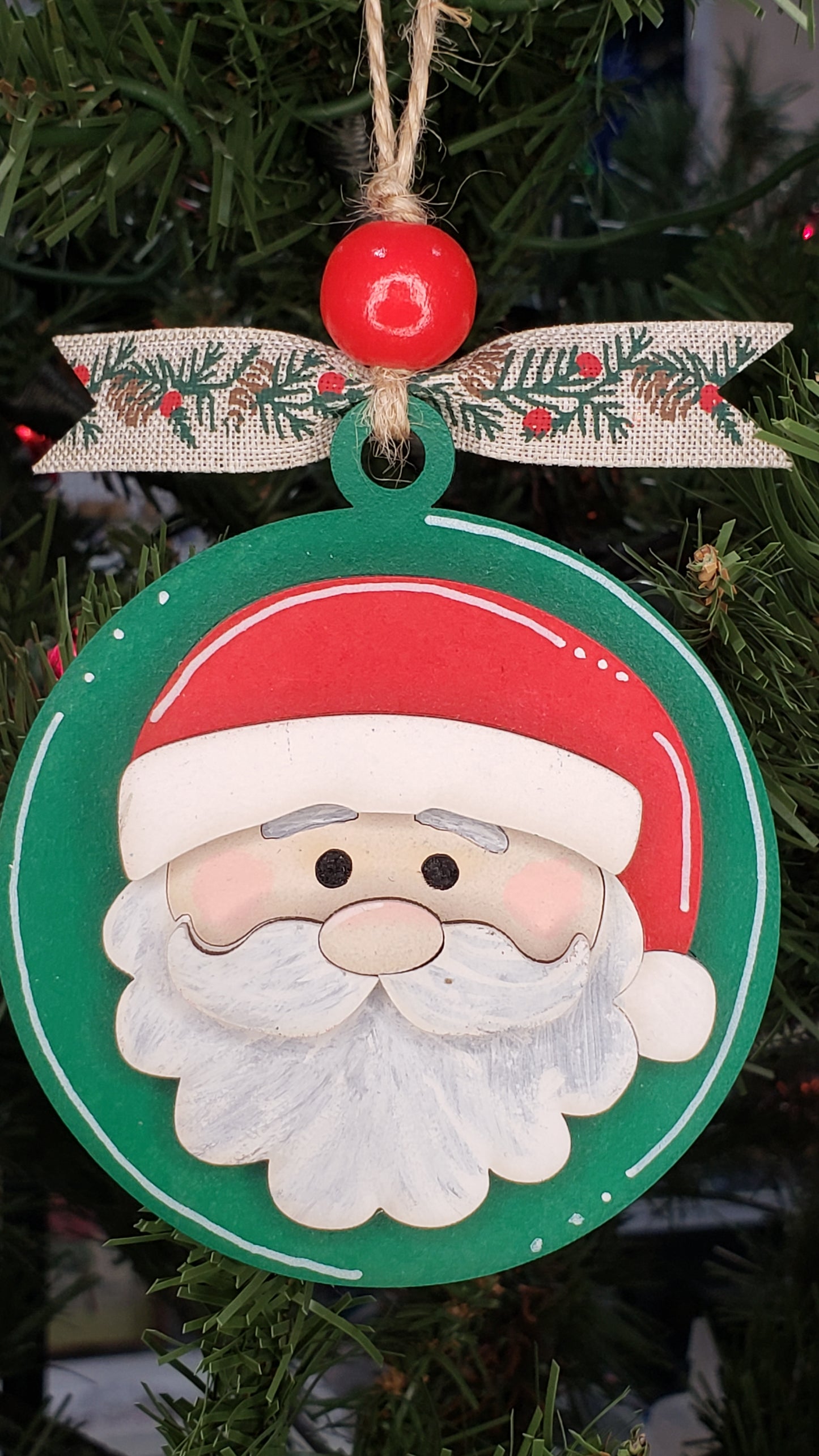 DIY Christmas Ornament Kit - Santa Claus