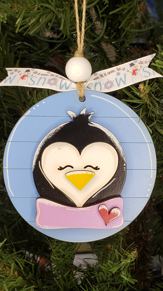 DIY Christmas Ornament Kit - Penguin