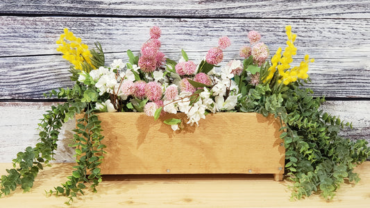 6.5 X 17.5 X 6.5 Window or Porch Railing Planter Box - LOCAL ONLY