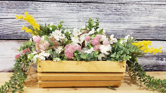 13 X 14 X 6 Cedar Planter Basket with Rope Handles - LOCAL ONLY