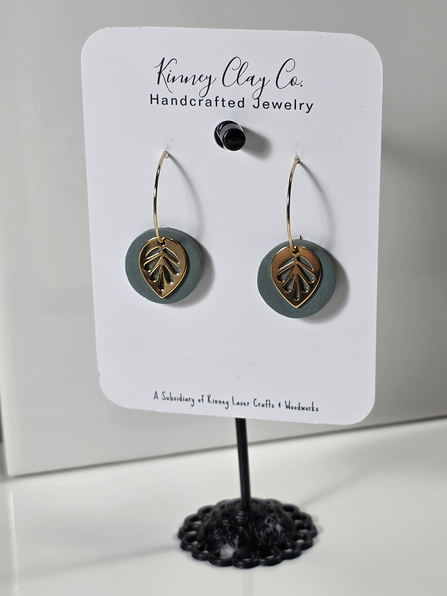 Polymer Clay Earrings - "Kellie"
