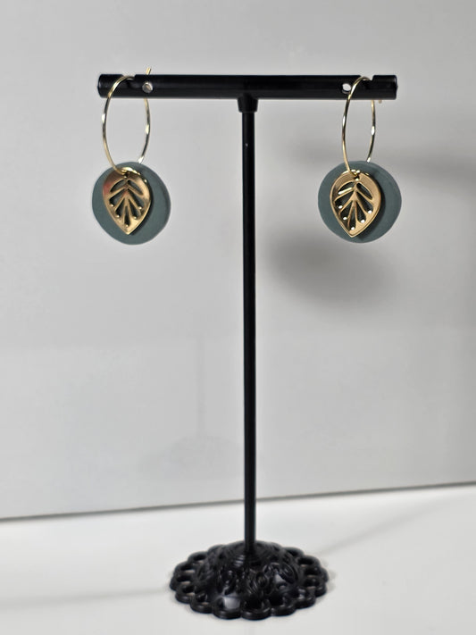 Polymer Clay Earrings - "Kellie"