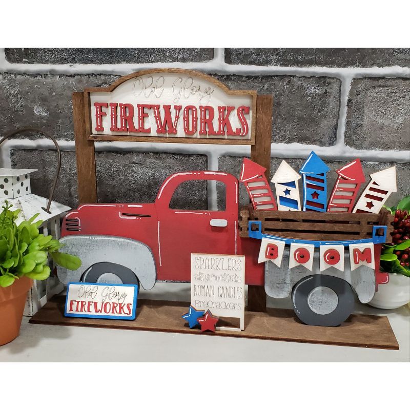 Farm Truck Interchangeable Add-On: Fourth of July - Fireworks