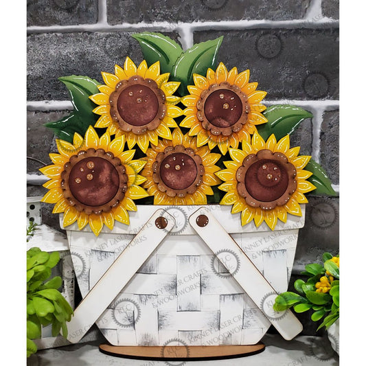 Interchangeable Basket Add-On: Sunflowers