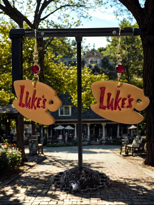 Polymer Clay Earrings - Luke's Diner