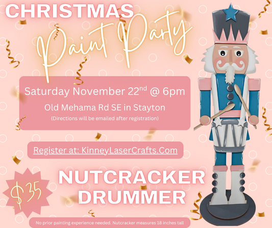 CLASS - 18 inch Nutcracker Drummer Shelf Sitter